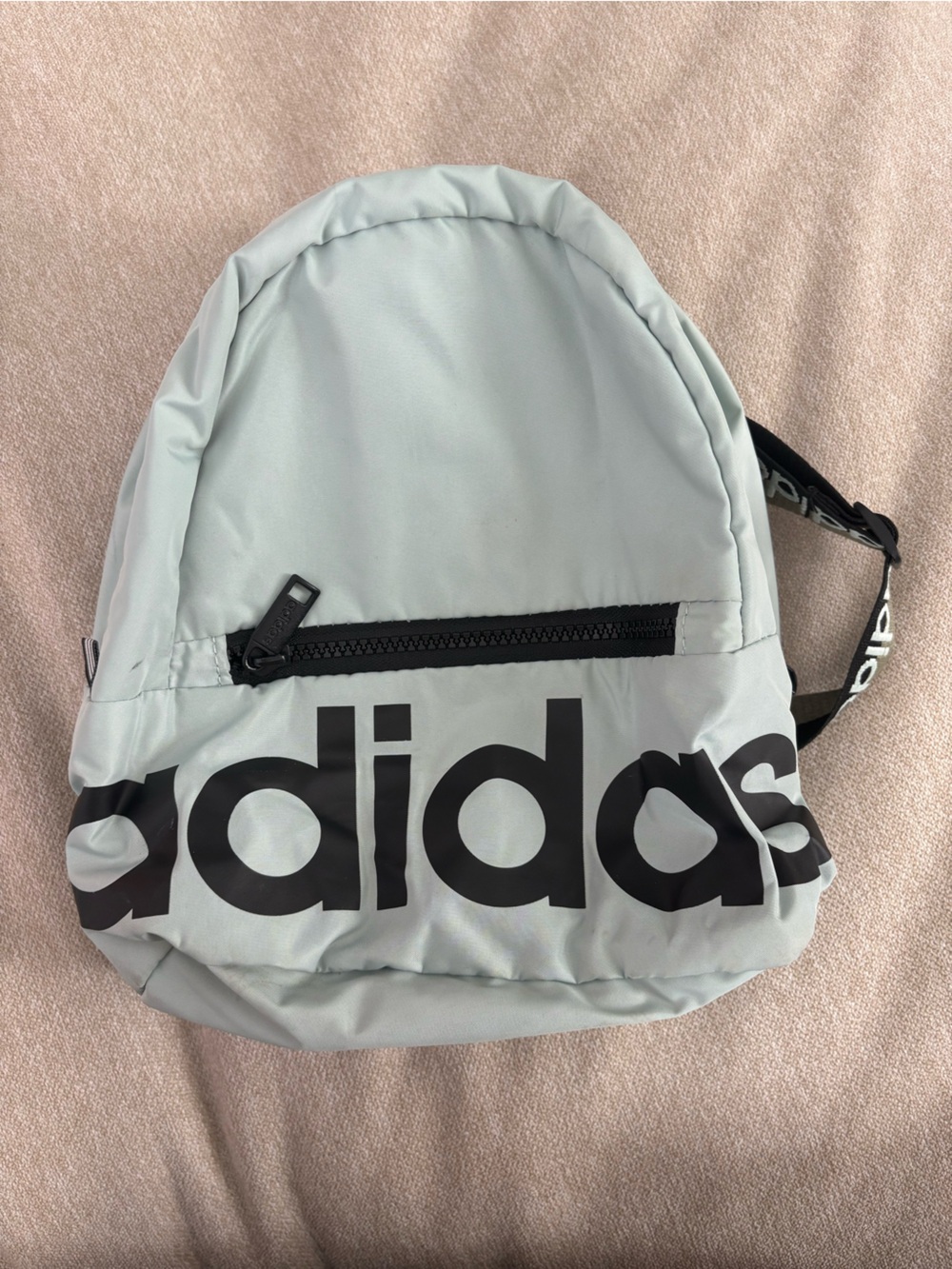 adidas Linear Mini Backpack Green & Black Like New